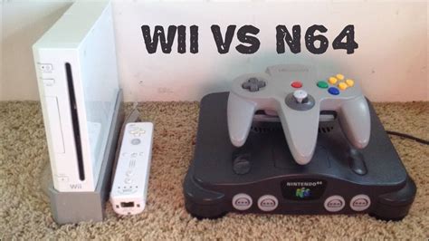 Wii Vs N64 Youtube