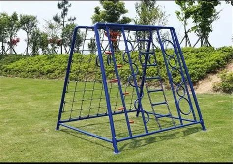 Play Ground Equipment Mild Steel Playground Climber For Outdoor Size