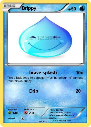 Pokémon Drippy 7 7 Brave Splash My Pokemon Card