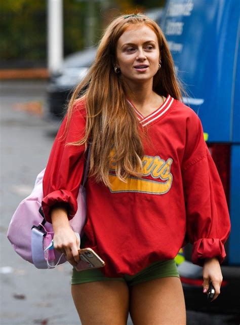 Maisie Smith Flashes Peach Bum As She Goes To Grueling Rehearsals