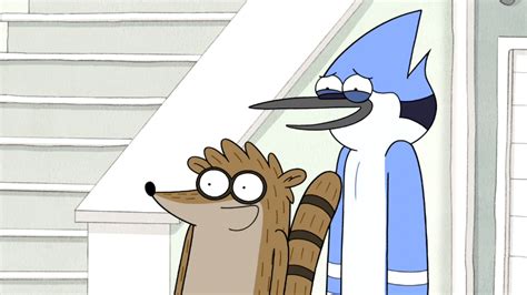 Image S4e21256 Mordecai And Rigby Laughing Nervouslypng Regular