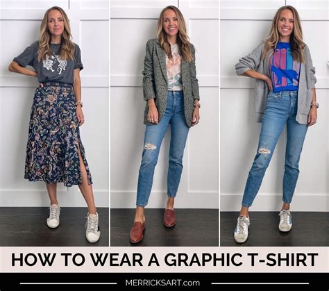 How To Wear A Graphic T Shirt 3 Outfit Ideas Merricks Art