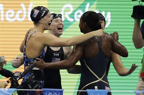 women s medley relay wins 1 000th summer olympics gold for united states orlando sentinel