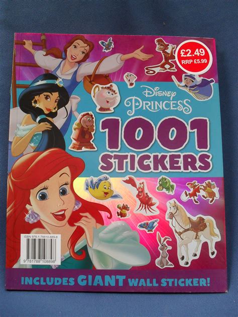 1001 Stickers Book Disney Princess