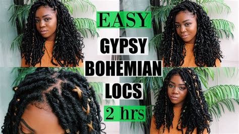 NEW Gypsy Bohemian Locs | Quick & Easy | ONLY 2 HOURS ...