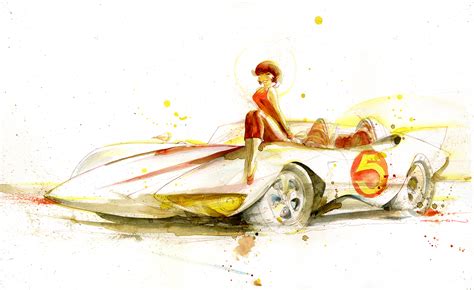 Speed Racer Mach Trixie Keron Grant