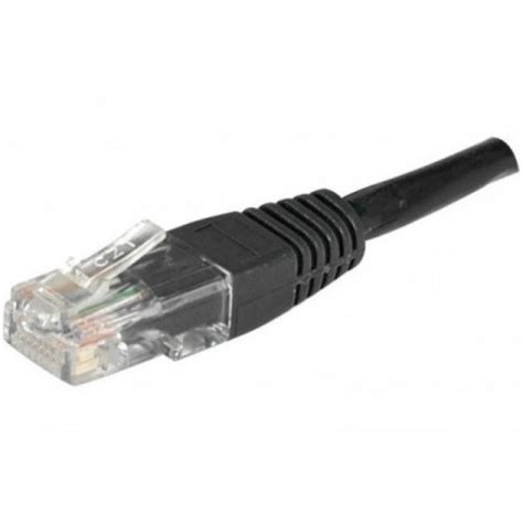 Inspect each wire is flat even at the front of the plug. RJ45 ethernet cable (15cm or 6")