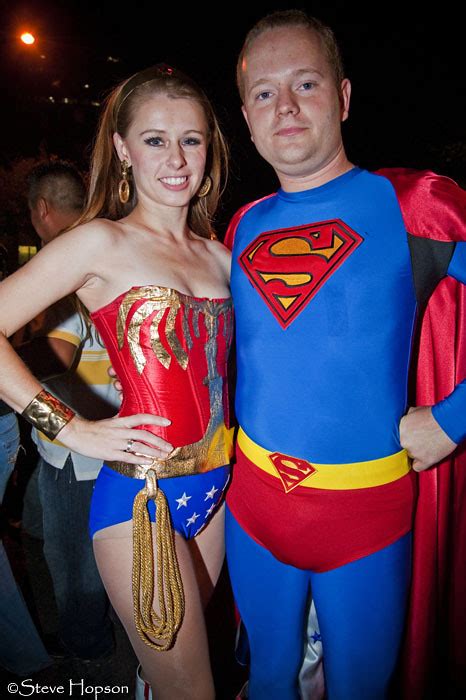 Superman And Wonder Woman Halloween Costume On Sixth Stree Flickr