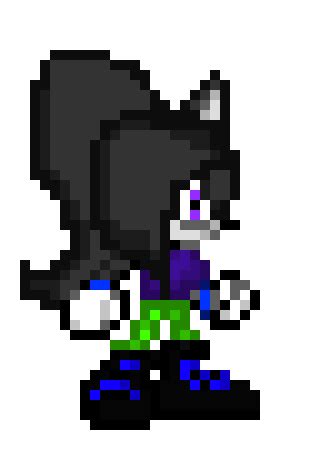 My Sonic OC Sprite Pixel Art Maker
