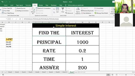 simple interest calculator - YouTube
