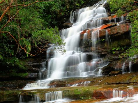 Somersby Falls Brisbane Water National Park New South Wales Australia