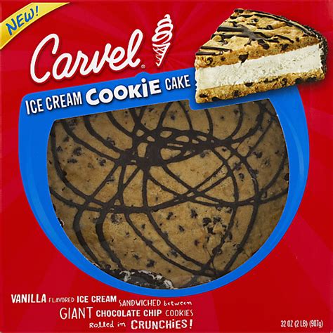 Carvel Ice Cream Cookie Cake Oz Box Ice Cream Cakes Pies