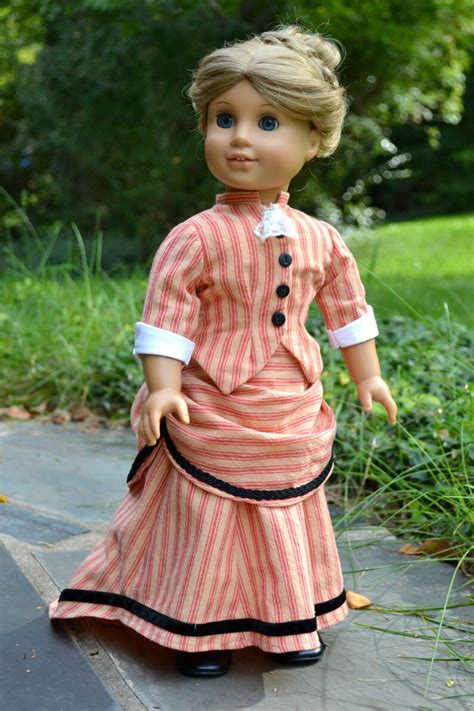 Victorian Bustle Dress For American Girl 18 Inch Doll 1880s Etsy