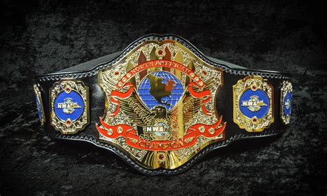 The 20 Best Looking Wrestling Championship Belts Of A