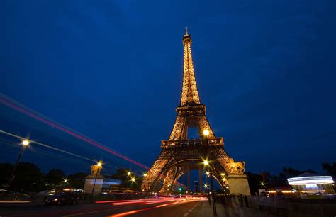 It turns out the tower's nighttime light show was added in 1985 and is therefore still protected under france's copyright law as an artistic work. Eiffel-Tower-At-Night-Wallpaper-For-Desktop | wallpaper.wiki