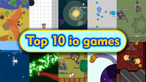 Top 10 Io Games 2019 Youtube