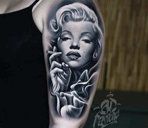Photo Marilyn Monroe Tattoo By A D Pancho Artofit