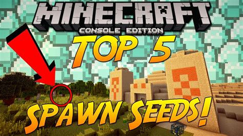 Minecraft Xbox Oneps4 Top 5 Spawn Seeds Hd Youtube