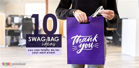 10 Swag Bag Ideas You Can Totally Do For Your Next Event Totally Inspired