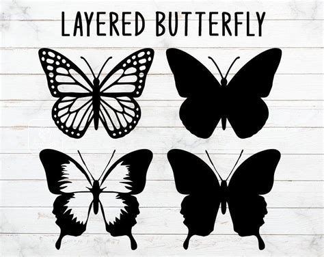 Butterfly Svg Free For Cricut Silhouette Butterfly Svg Butterfly 72c