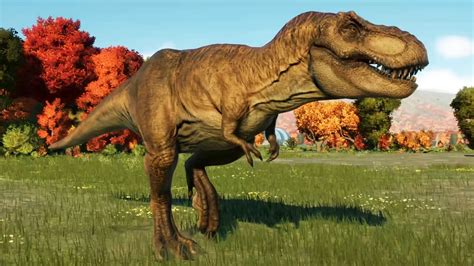 Jurassic World Evolution Tyrannosaurus Rex Gameplay Ps Uhd