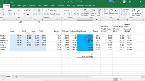 Adding Time Unexpected Revealed Ms Excel Tutorial Youtube