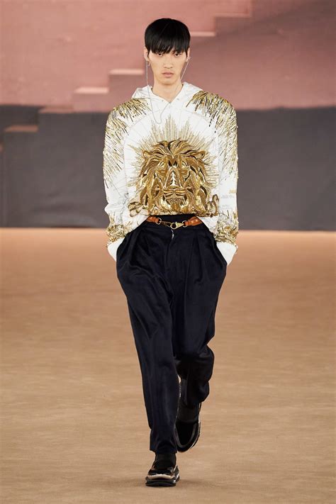 Balmain Fall 2020 Menswear Collection Vogue Catwalk Fashion Dubai