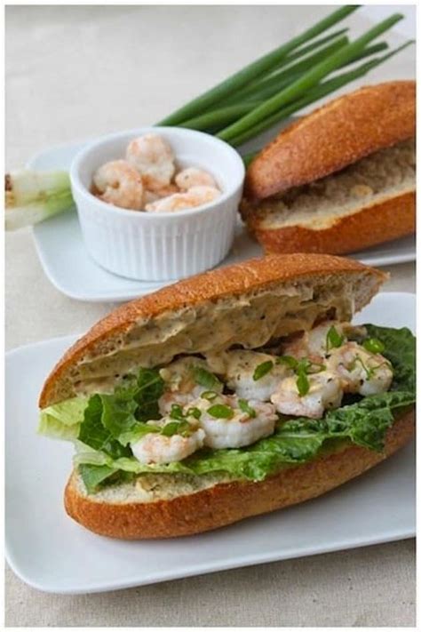 Let the good times (and tortillas) roll! Shrimp Po Boy Recipe - Food Fanatic