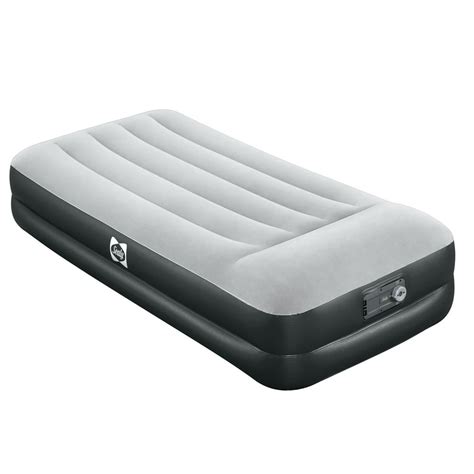 Sealy 94051e Bw 16 Inch Inflatable Mattress Twin Airbed W Built In