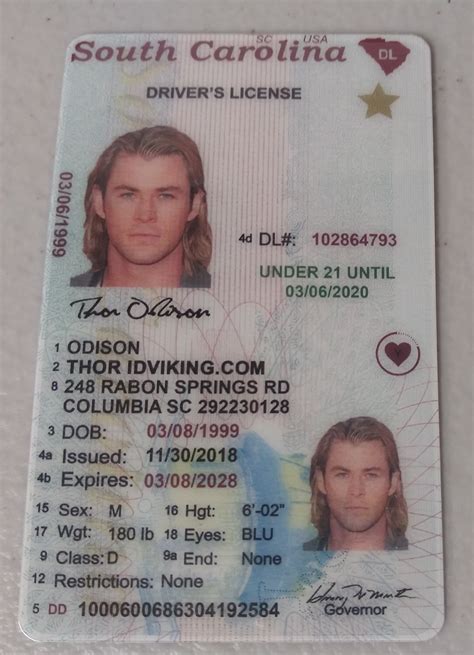 How To Spot A Fake South Carolina Drivers License Orgtoo