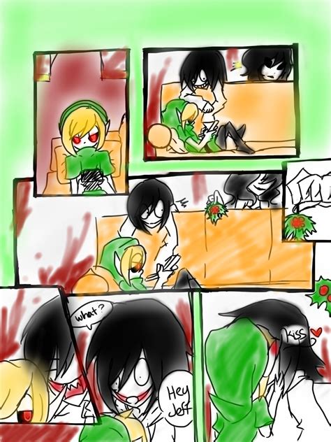 Jeff X Ben Christmas Comic Colored By Pastayaoifantasy On Deviantart