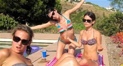 Rachel Bilson Has A Bikini Party
