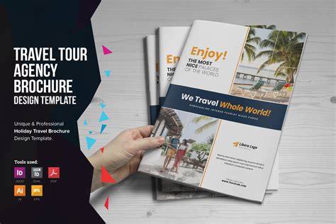Holiday Travel Brochure Design v3 | Creative Brochure Templates ...