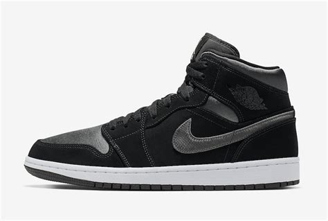Check out our air jordan 1 selection for the very best in unique or custom, handmade pieces from our shoes shops. Air Jordan 1 Mid Black Grey 852542-012 Release Date - SBD