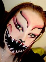 Scary Makeup Face Pictures
