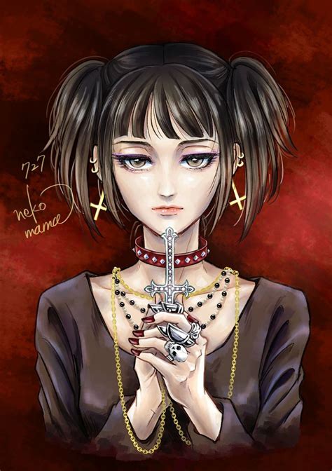 Pin By Valery Crey On Anime Goth Anime Goth Mikasa Anime