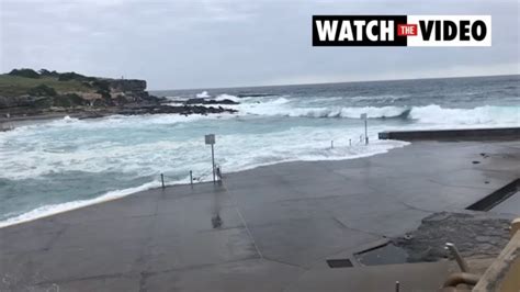 Sydney Weather Huge High Tide Swells In Sydney Au