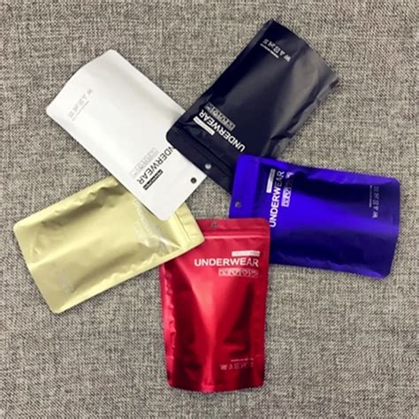 Wholesale Stand Up Pouch Bag Type Plastic Zip Lock Packaging Bag For Underwear Buy Stand Up