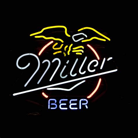 Miller Beer Neon Sign Air Designs
