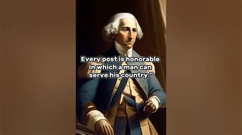 George Washington Military Quotes Youtube