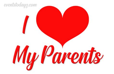 Happy Parents Day  Animations I Love My Parents Quotes