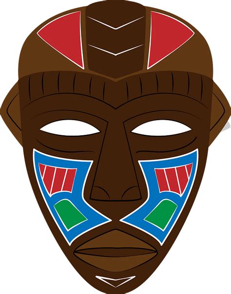 African Tribal Mask Clipart Free Download Transparent Png Creazilla