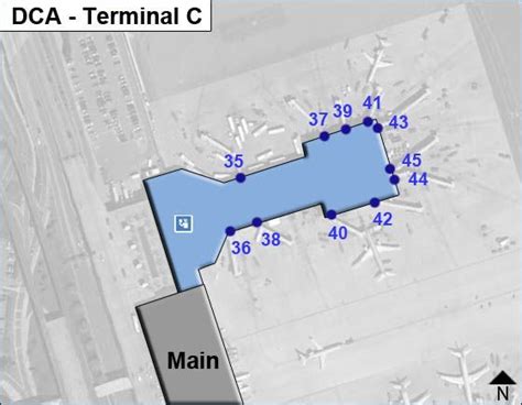 Reagan National Airport Parking Map