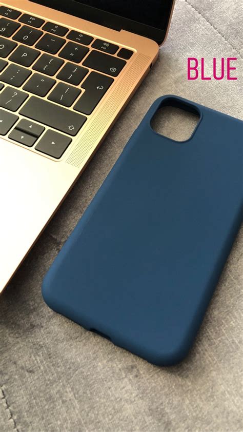 Pastel Coloured Matte Iphone Case Phone Case Shockproof Etsy