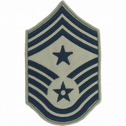 Chief Rank Command Force Master Sergeant Air