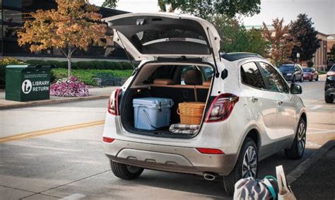 With all five seats filled, you can place items in 23.5 cubic despite their differences, both the 2020 buick encore and encore gx come with all the amenities and technologies that you expect of a luxury family hauler. 2020 Buick Encore vs. Encore GX | What are the Differences?