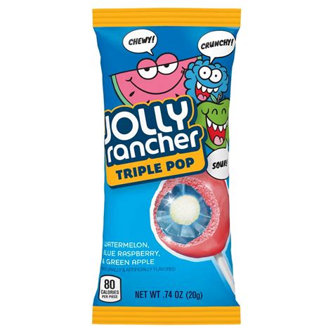 Upc 010700170422 Jolly Rancher Filled Triple Lollipop