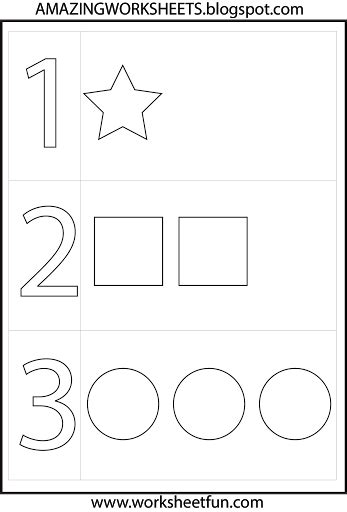Printable Learning Activities For 3 Year Olds