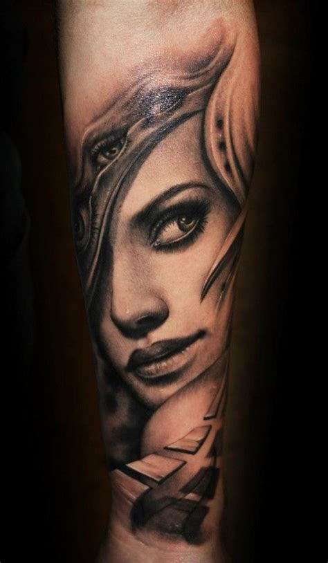 45 Awesome Portrait Tattoo Designs Cuded Forearm Tattoo Design
