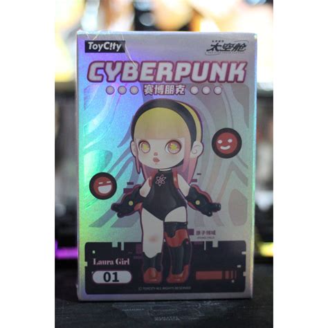 มือ1 Toycity Laura Cyberpunk Space Capsule Series I Blind Box
